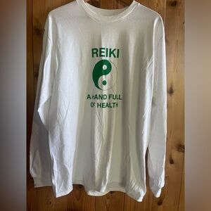 Reiki shirt New Age t-shirt L